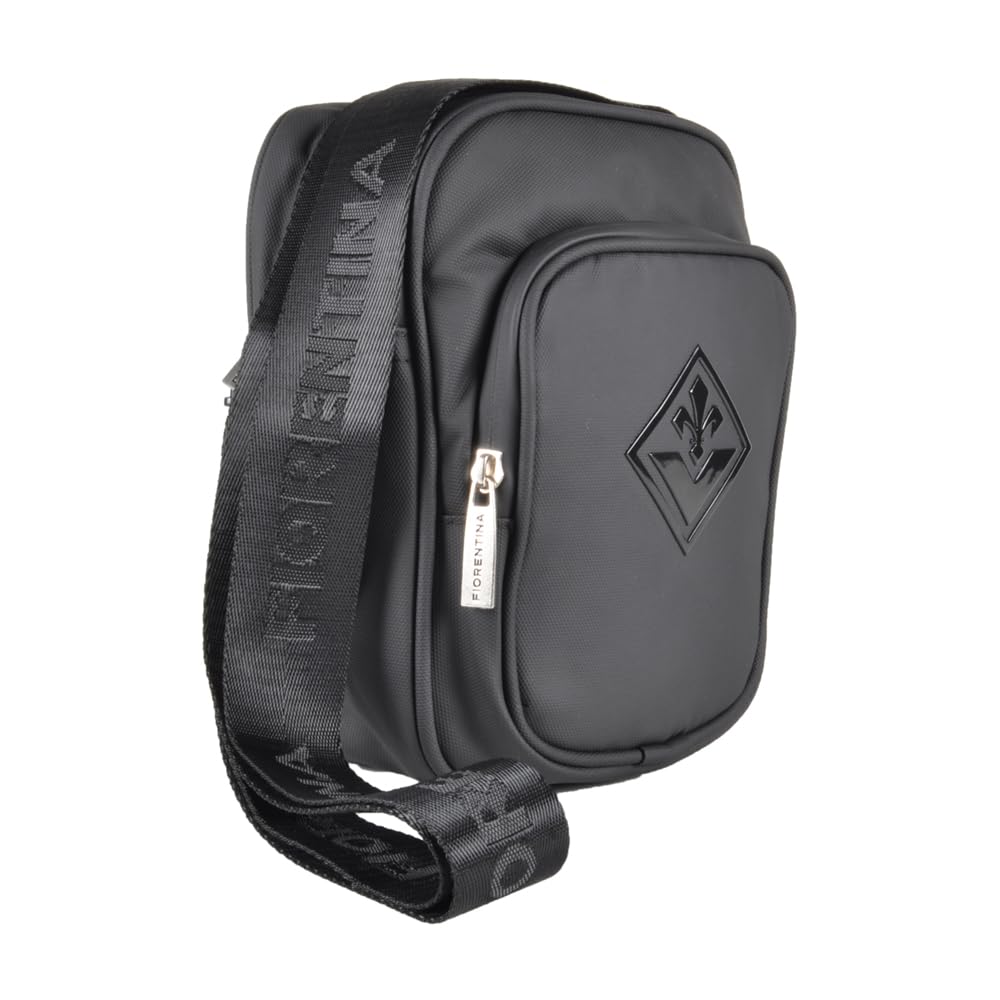 323457 Fiorentina, Borsa Tracolla Unisex-Adulto, Nero, Standard
