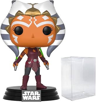 Funko Pop! Star Wars: Guerra dos Clones - Boneco de Vinil Ahsoka
