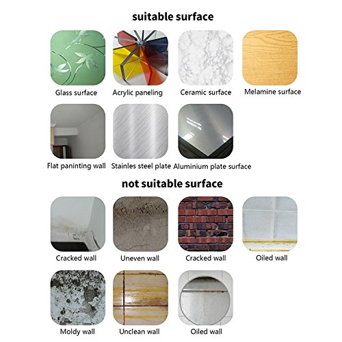 Easma Girls Gymnastics Wall Sticker Sport Vinyl Art Wall Decals Art Kids Room Home Wall Decor Set Of 6 (15.75”H X 47.25”W) #TOP6