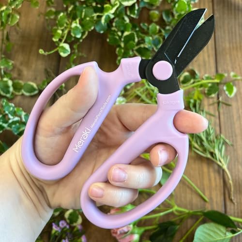 Tijeras de Poda Set de 3 Meraki Garden Morado miniatura 2
