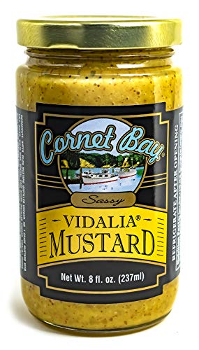 Cornet Bay Sassy Gourmet Vidalia Mustard, 8 fl oz