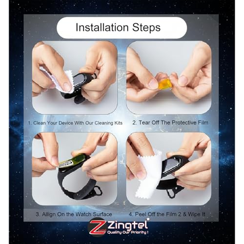 Image of 3 Pack Screen Protector Compatible With Sekyo Magic Pro Calling Smartwatch for Kids TPU Screen Guard Not a Tempered Glass