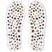 Relaxally Kieselgel Relax Feet Einlegesohle Fußmassage Sohlen Schuhe, Fussmassage, Reflexzonen-Fußbett, Akupunktur Massage Füsse Matte für Durchblutung, Neuropathie, Rückenschmerzen, Plantarfasziitis