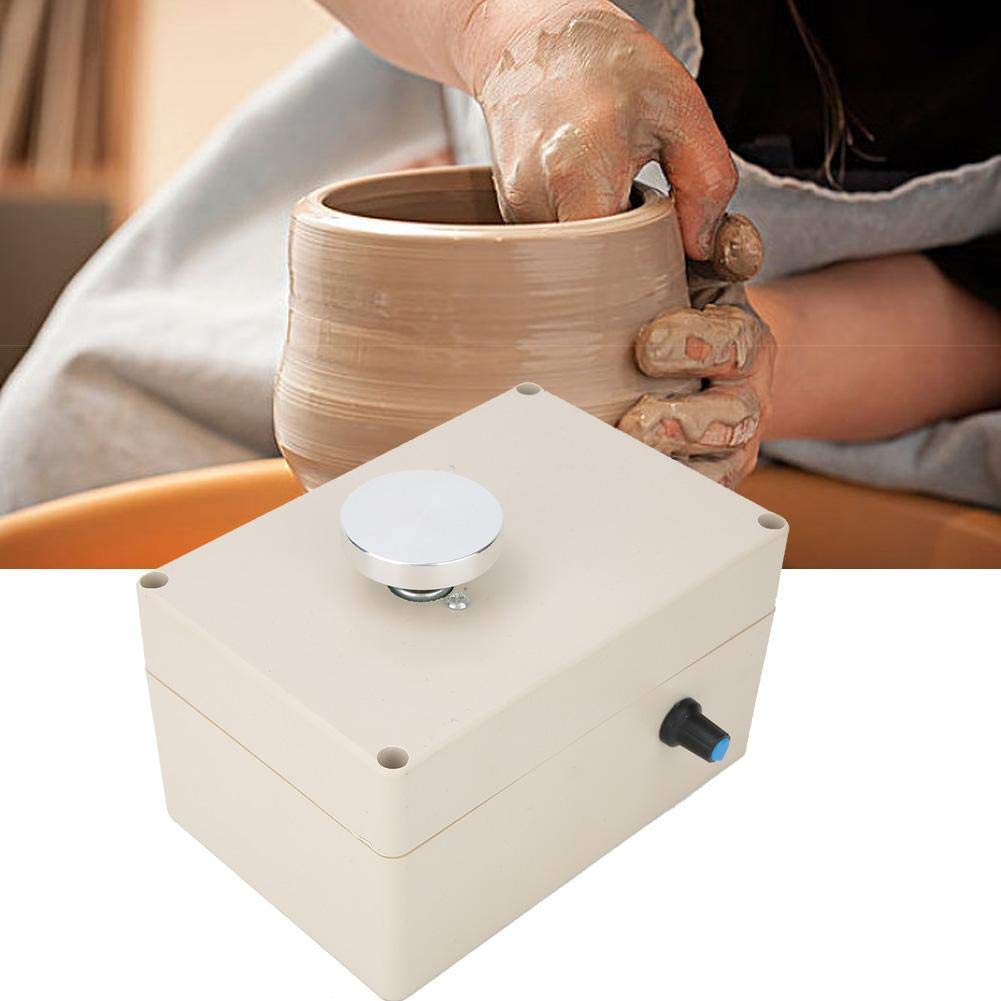 Pottery Wheel,Electric Pottery Wheel, DIY 5V USB Fingertip Mini Electric Pottery Wheel Machine Clay Making Ceramic Machine for Home School Shop Silent