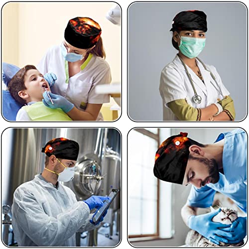 Chapeaux de travail loup casquette unisexe couvre-chef pour adultes - 4