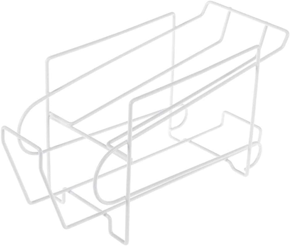 2 Tier Steel Can Storage Rack, Stackable Can Rack Tin Beer Drinks