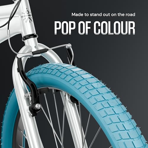 Image of CULT Trailrider 26T Single Speed Mountain Bike with Rigid Fork & Durable Frame, White