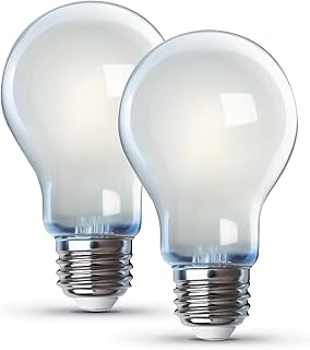 Feit Electric LED A19 Medium Base Light Bulb - 75W Equivalent - 15 Year Life - 1100 Lumen - 5000K Daylight - Dimmable | 2-Pack
