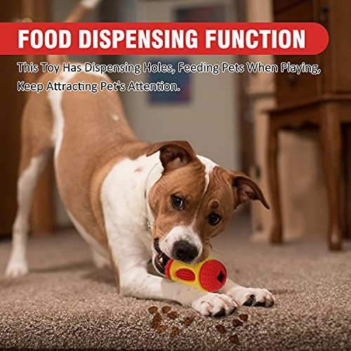 Puppy Toys, Dog Toys for Boredom for Medium Dogs, Dog Toys Indestructible, Dog Puzzle Toy, Tough Interactive Dog Toys, Teething Chew Toys Treat Dispenser Dog Toys for All Dogs Breed Dog Gifts