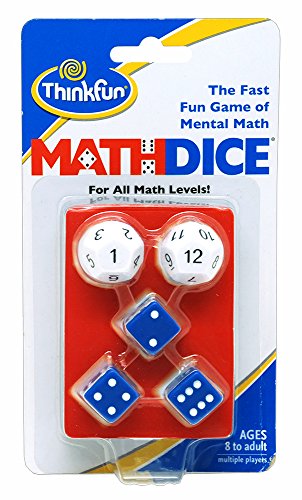 Thinkfun Math Dice Fun Game That Teaches Mental Math Skills To Kids Age 8 And Up #TOP2