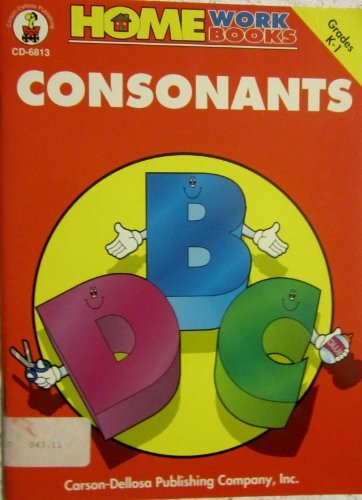 Consonants (Home Workbooks) 0887243169 Book Cover