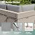 Aukreolis 11 Pieces Patio Furniture Set with Fire Pit Table, Outdoor Sectional Wicker Sofa with Thick Cushions, High Back Swivel Rocker Patio Chairs, Rattan Conversation Set with Coffee Table, Grey