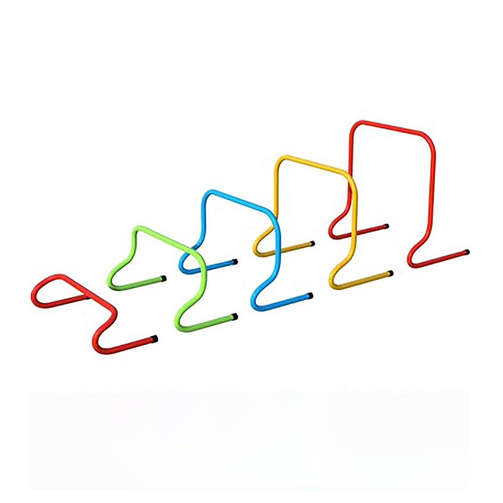 5er-Pack Schnelligkeits- und Beweglichkeitstraining, gut sichtbare Geschwindigkeitshürden for den Innen- und Außenbereich, Übungsausrüstung for Leichtathletik, Zäune for die Kondition von Sportmannsch