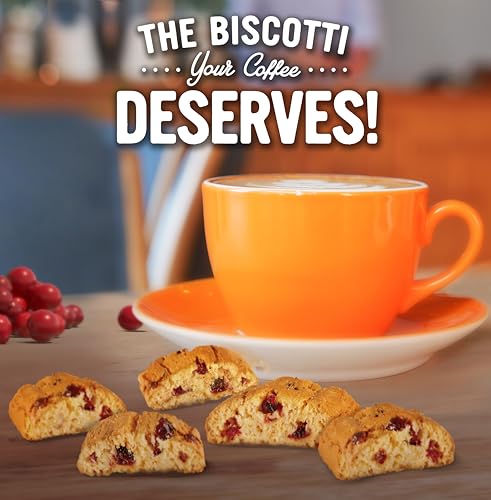image for Cooper Street Twice Baked Orange Cranberry Biscotti Cookies - 1.25 Lb 