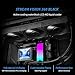 Thermalright Stream Vision 360 Black-AIO Liquid Cooler,3x120mm Water Cooling,3.5in LCD Screen with Embedded Fan,for AM4/AM5,LGA1700/1851,High Performance Magnetic Cooling Head for 640x480 Resolution