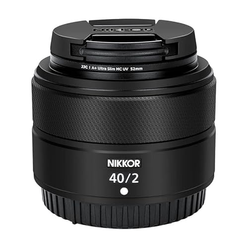 JJC �J���������Y�{�̕ی�t�B���� �j�R�� �j�b�R�[�� Nikon Nikkor Z 40mm f/2��p �����Y�{�f�B�ی�V�[�g 3M�f�� �C�A�h�~ �Ղ��c��Ȃ� ����h�~ ���^�݌v ����~�� �J�X�^���t�B�b�g �����Y�ی�X�L�� �u���b�N
