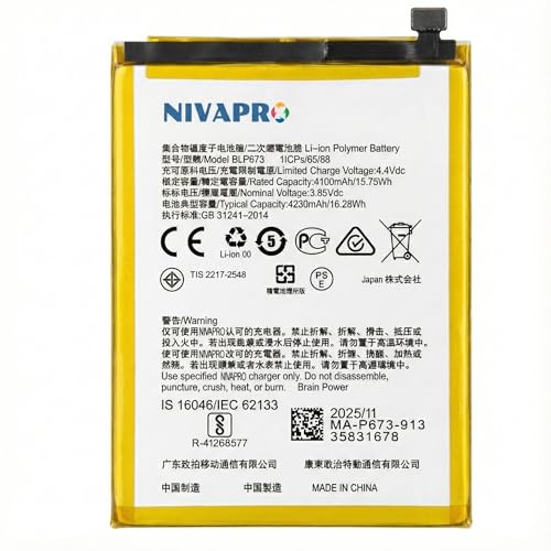 Image of Original BLP673 Battery for Oppo A3S | A5 | A7 | A5s | A3S | 2 | C1 Battery with Warranty 4100mAh