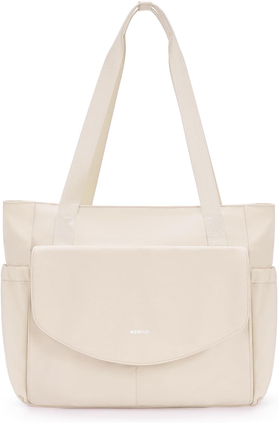 ECOHUB Tote Bag for Women Work Tote Bag with Laptop Compartments Lightweight Shoulder Bag Handbag for Travel College Teacher