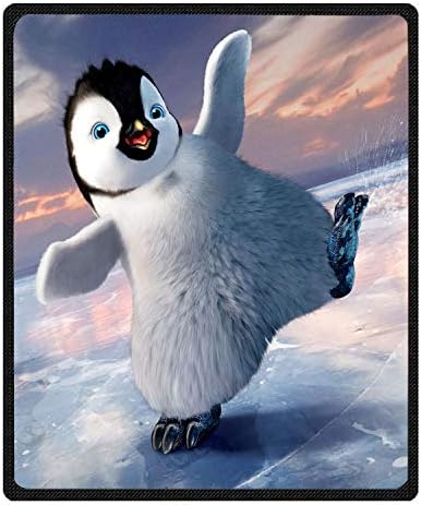 Kameng Printing Nice Penguin Throw Blanket Soft and Comfortable Sofa/Bed Blankets 58" x 80"