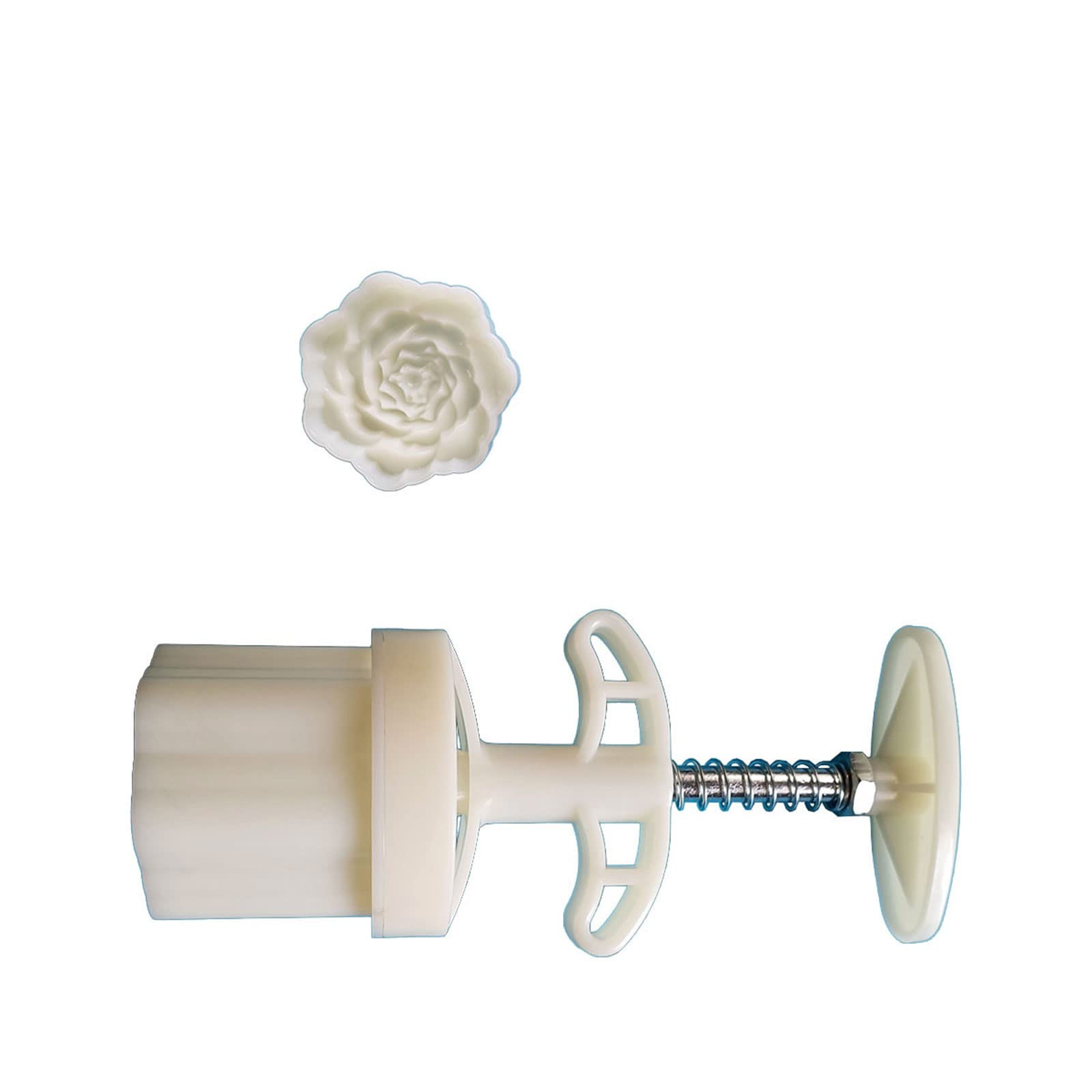 Buxuaaaa Jiao Fang Hua Molds Stamps Flower Shaped Baking For Mid-Autumn Festival Use Mold