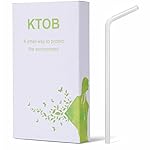 100 Count 100% Plant-Based Compostable PLA Straws - Plasticless Biodegradable Flexible Drinking Straws- A Fantastic Eco Friendly Alternative to Plastic Straw