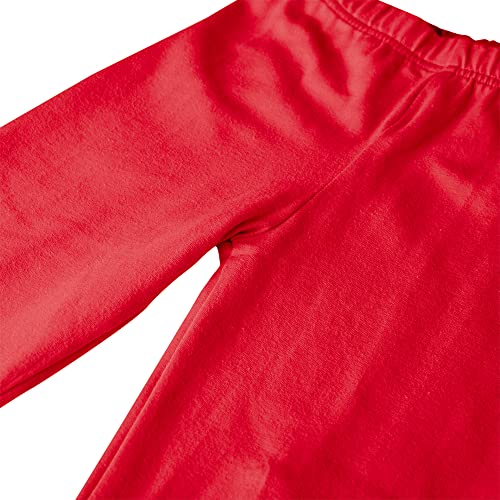 Noomelfish Girls Cotton Bow Stretch Leggings Kids Soft Ankle Length Tights Pants (4-12 Years)4