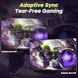 Amzfast 32 Inch 180Hz Gaming Monitor, 2560x1440 WQHD, Fast VA Panel, 1500R Curved,16:9 Game Screen, 120% sRGB, 90% DCI-P3, 1ms MPRT, Adaptive Sync, HDR, Eye-Care, VESA 75 * 75, HDMI/DP - AMZG32C1Q - Image 6