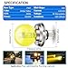 SOFOC P45T Motorcycle/Car Halogen G40 Bulb 6V 45/40W Yellow High/Low Beam Design Plug & Play 1Pcs