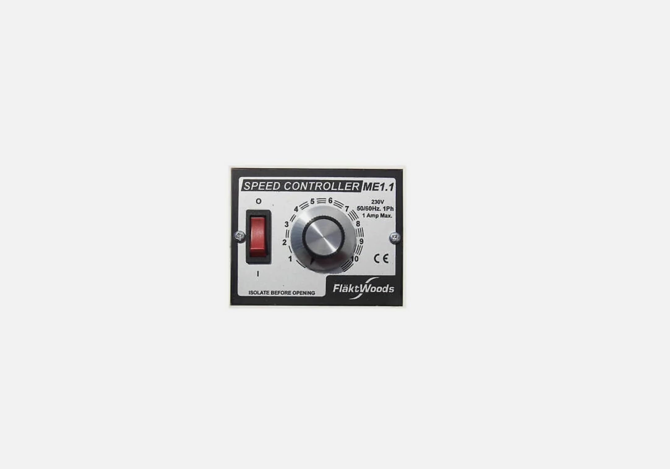 Red Rocker Switch 16A Flakt Woods Fan Speed Controller ME 1.1 ME 1.3 ME 1.6 ME 1.12 Canopy Controller Switch - Image 3