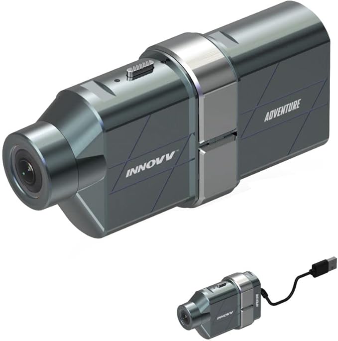 INNOVV H5 4K Helmet Camera 5 Hour+ Battery Powered Motorcycle Camera