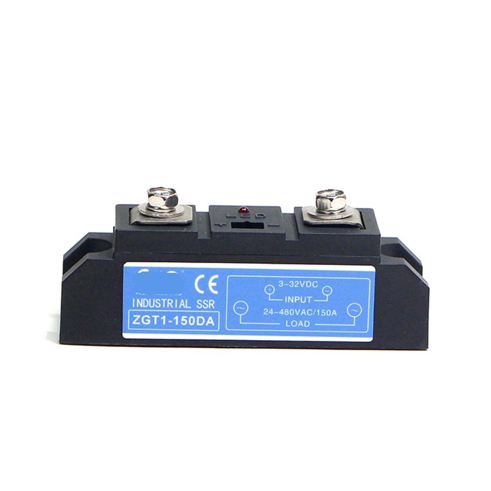 1 unidad de disipador de calor de alta corriente de 120 A, 150 A, 200 A, CC a CA, relé de estado sólido industrial DA, disipador de calor de aluminio(150DA)