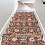 Photo Gallery odot tappeti per scale interne, stile etnico tappeto gomma antiscivolo, grandi moquette adesiva, rettangolare morbido tappeto, tappeto moderno per anziani, animali domestici e bambini (7pc,rosso) Photo Gallery odot tappeti per scale interne, stile etnico tappeto gomma antiscivolo, grandi moquette adesiva, rettangolare morbido tappeto, tappeto moderno per anziani, animali domestici e bambini (7pc,rosso)