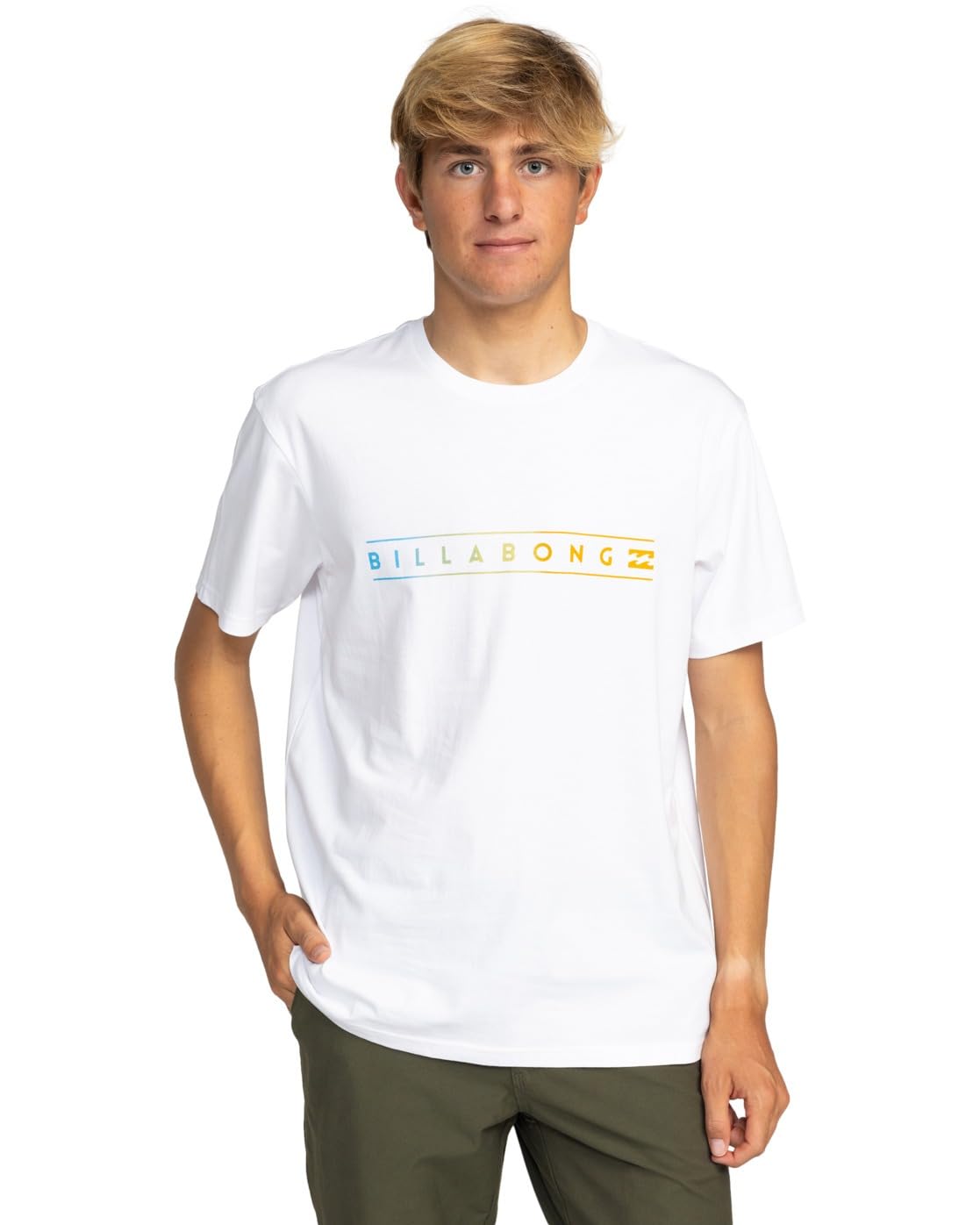 BILLABONG Mens Unity Shirt, White, M EU