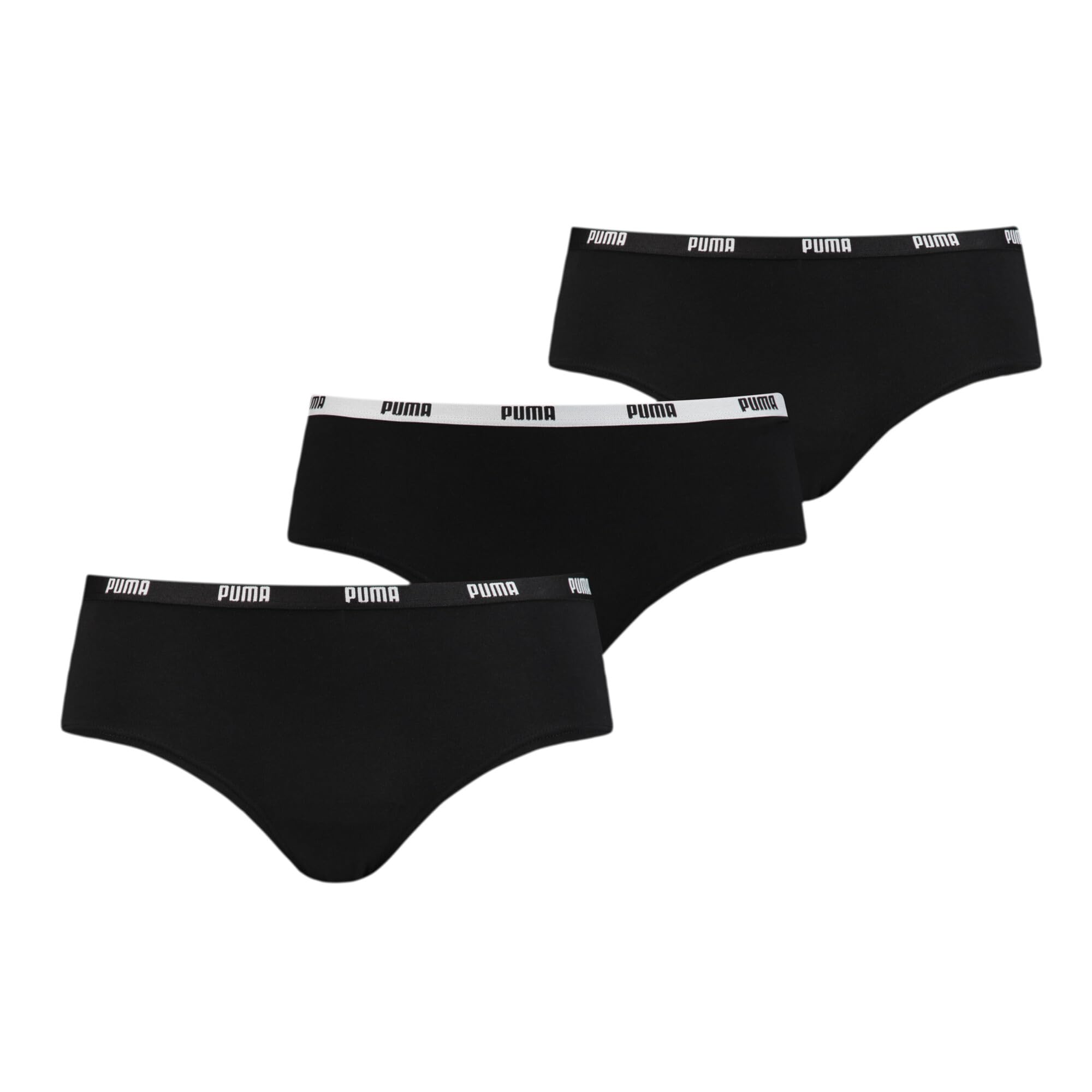 PUMA Hipster Ropa Interior (Pack de 3) para Mujer