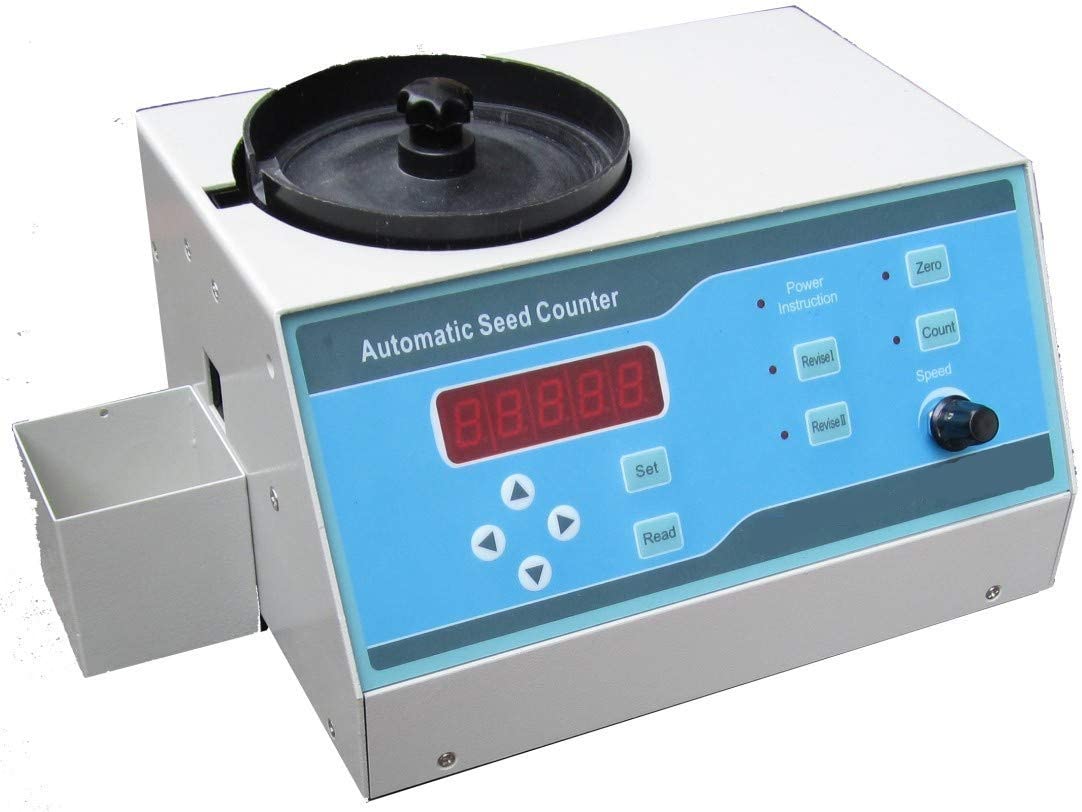 YUCHENGTECH Automatic Seed Counting Machine LED Counter for Various Shapes S/M/L Seeds (SLY-C, 220V)