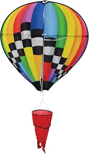 WindNSun Globo de aire caliente Cometa de nailon de gran tamaño de 105 pulgadas de punta a cola