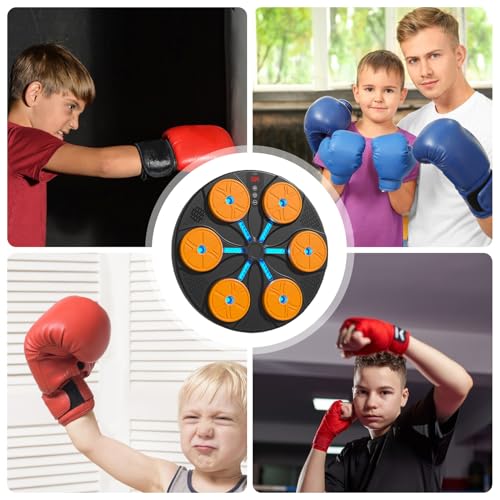 Machine de boxe murale à éclairage RGB et 8 modes pour un entraînement dynamique