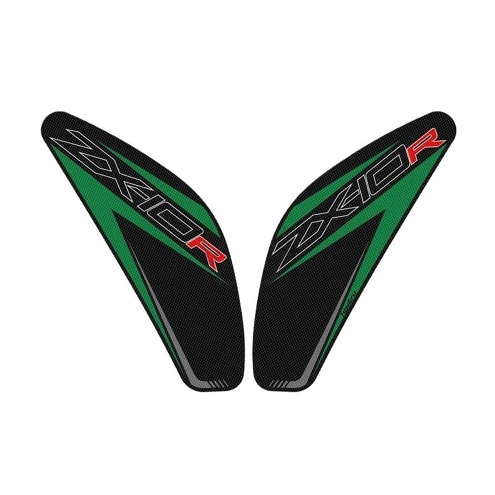 for Ka&wasaki ZX-10R ZX10R 2011-2022 Motorcycle Side Fuel Tank Stickers Waterproof Pad Rubber Sticker Stickers Fuel Tanks Pads