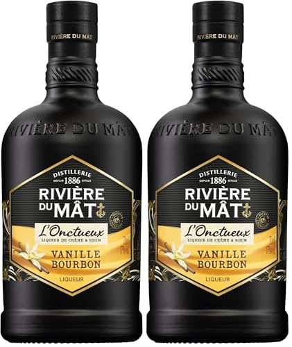 RIVIERE DU MÂT L'Onctueux Vanille 17° 70cl (Lot de 2)