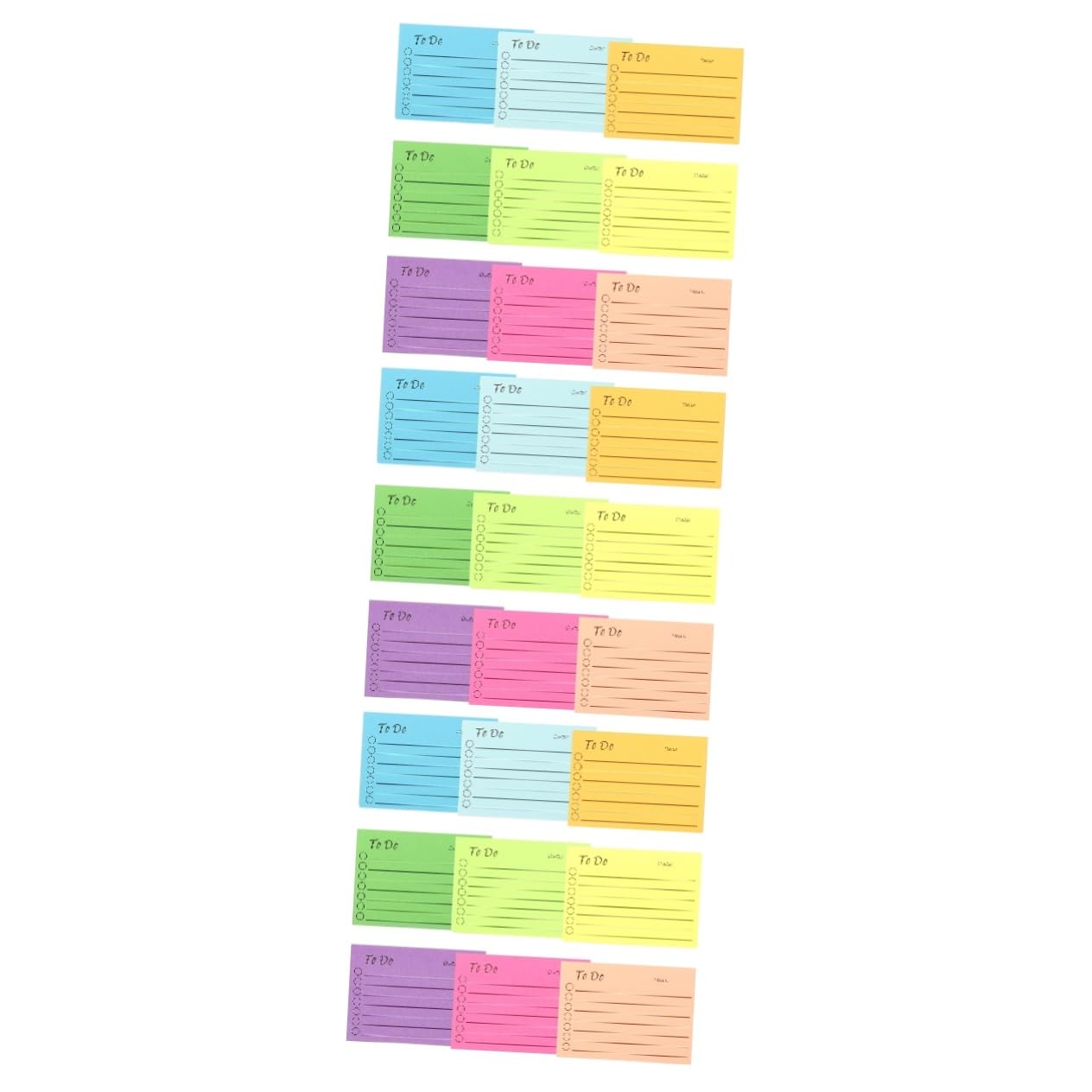27 Pz Note Adesive Fluorescenti Adesivi Post Pad Gli Adesivi Dell'ufficio Taccuini Scolastici Adesivi Promemoria Adorabili Adesivi Per Appunti Adesivi Colorati Pastiglie Carta