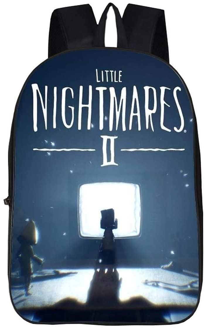 Nichiyobi 11 Little Nightmares Ii Backpack, Little Nightmares Ii School Bag, Nursery Blitz School Bag, Large Capacity, Durable, 31 * 14 * 45 Cm (17 Zoll), Rucksack