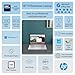 HP 14 Laptop Student Business 2025 Flagship, AI Copilot, 4-Core 13th Gen Intel CPU, 16GB RAM 628GB Storage (128GB UFS+ 500GB Ext), 1-Yr Office 365, Long Battery HubxcelAccessory Win 11S Rose Gold