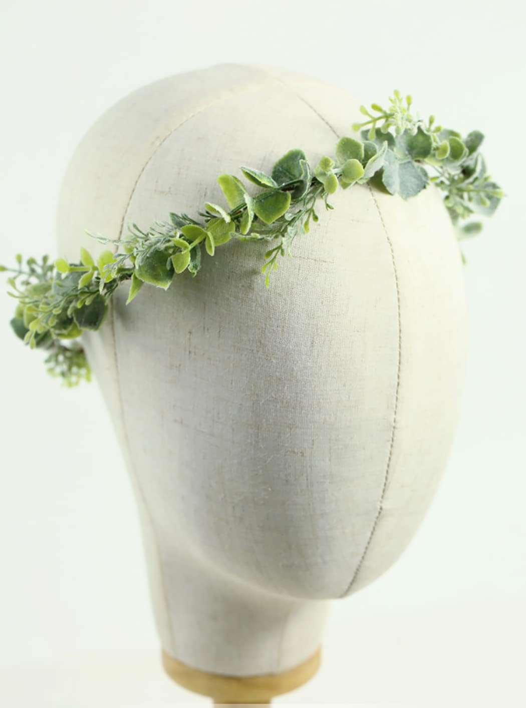 HJYHYN Flower Crown Boho Flower Wreath Artificial Floral Crown Bridal Headpiece Greenery Crown for Wedding Ceremony Party Festival