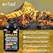 BIYODE Shilajit Capsules for Man 8-in-1 Shilajit 9000 Ashwagandha 2000 Rhodiola Rosea 1000 Ginseng 1500 Cordyceps Mushroom 500 Ginkgo Biloba 500 Stinging Nettle 250 Turmeric 60 Capsules 30 Day Supply