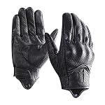 Harssidanzar – Harssidanzar Herren Motorradhandschuhe Leder Touch perforier