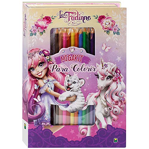 Megakit para Colorir: La Fadinne: