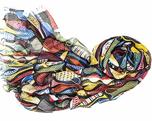 ストール スティグ・リンドベリ「ポテリー」マルチカラー