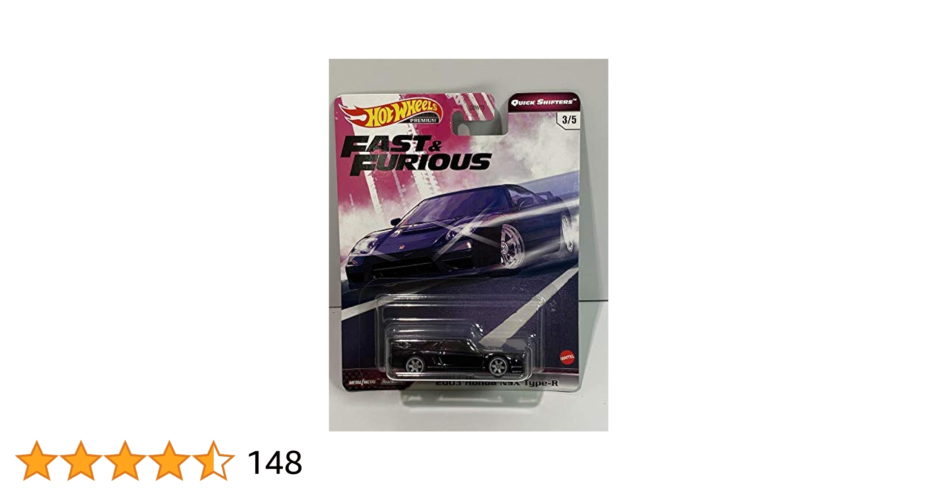 Amazon.com: Hot Wheels Fast & Furious Honda 2003 NSX Type-R