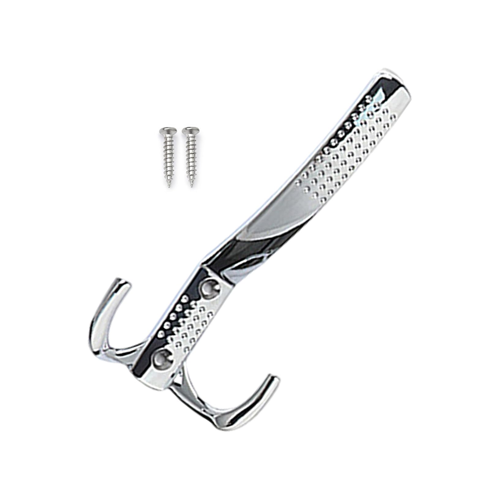 Wall Mounted Coat Hook Zincs Alloy Wall Hook Towel Hanger Metal Double Prong Coat Hat Hanger Hardware Enduring Metal Hardware