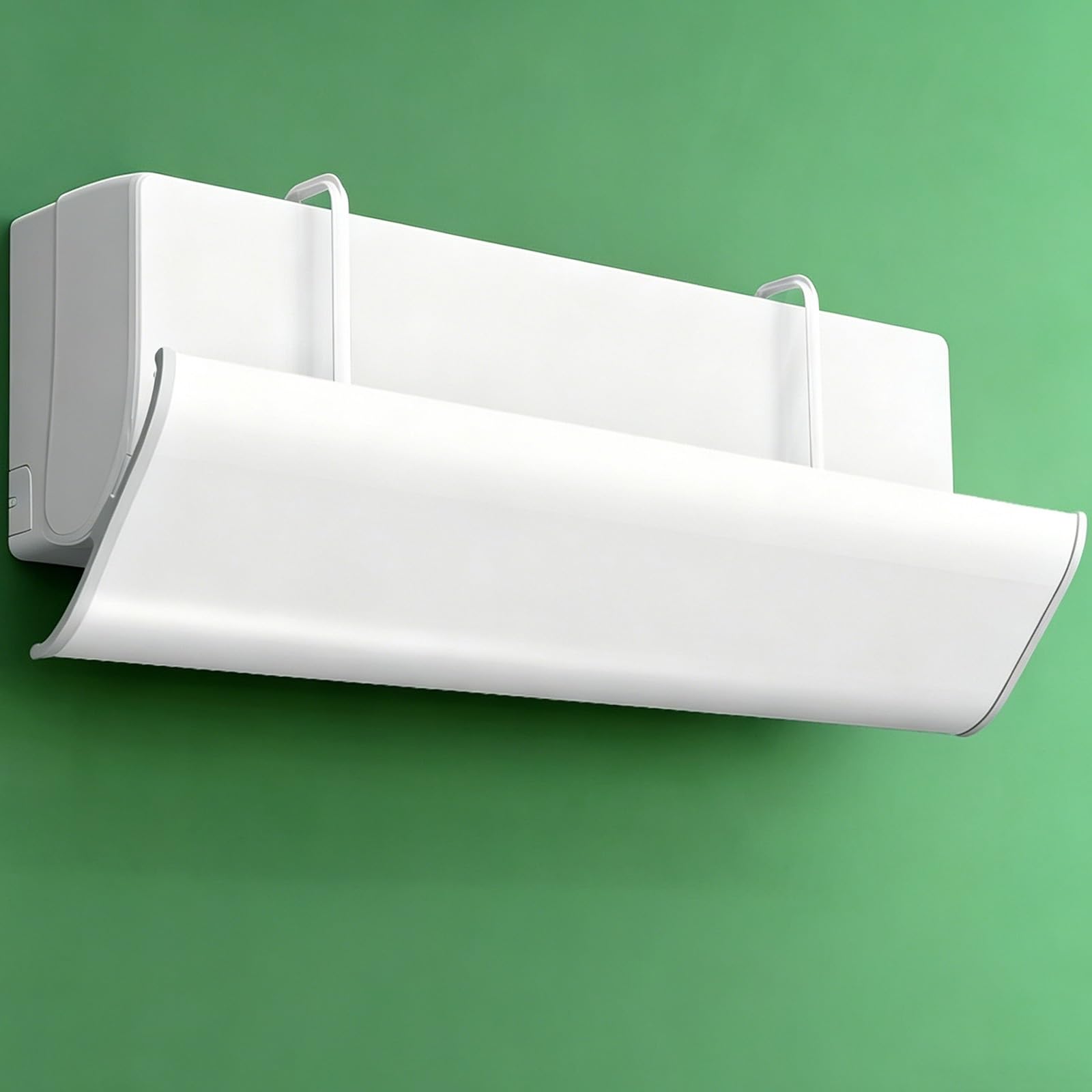 Deflettore Condizionatore Universale Rinforzato, Deflettore Aria Condizionata Split e a Parete, Pannello Anti-Flusso Diretto per Casa e Hotel(86x20cm/34x8in)